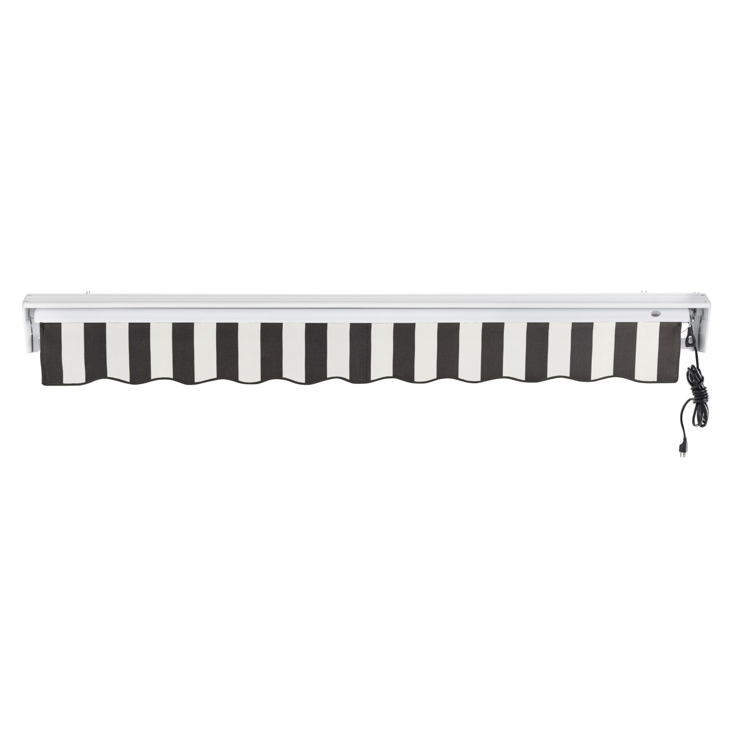 Awntech Destin with Hood Right Motor with Remote Motorized Retractable Awning