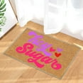 thumbnail image 6 of Coollooc Heart Envelope Mat, 24'' x 16'' Love Note Valentine’s Day Doormat Heart Doormat, Valentines Welcome Doormat, Non-Slip Washable Entryway Rug for Kitchen Balcony Decoration(G Style), 6 of 6