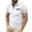 White, variant on Men's Polo Shirts 2025 Short Sleeve Casual Polo T Shirt Slim Fit Golf Shirts with Pocket