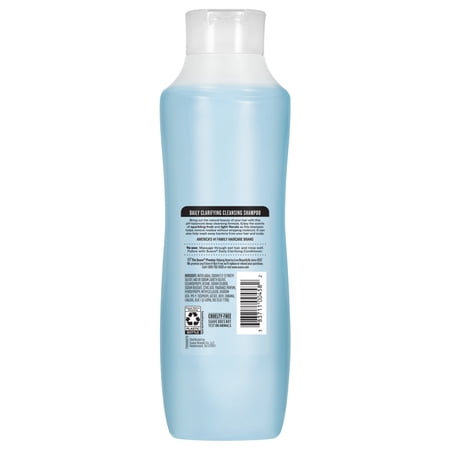 Suave Essentials Daily Clarifying Shampoo, Deep Cleansing for All Hair Types, 22.5 FL OZ