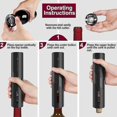 thumbnail image 2 of Wine Openers Electric Wine Corkscrew Usb Charging Wireless Bottle Opener 4 Pcs Suit Aikeco_Perfect Gift, 2 of 4