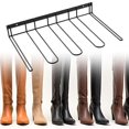 thumbnail image 1 of Estante para botas montado en la pared, colgador para botas, almacenamiento colgante para botas, soporte alto para botas de alambre de Metal, colgador, 1 of 10
