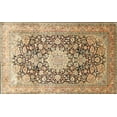 thumbnail image 1 of Ahgly Company Indoor Rectangle Traditional Sienna Brown Medallion Area Rugs, 4' x 6', 1 of 6
