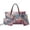 Blue and Pink - Hummingbird Peach Blossom, variant on DISNIMO Sea Turtle Print Handbag Wallet Set for Women 3Pack Tote Bag Set with Zipper PU Leather Top Handle Handbag with Makeup Pouch and Wristlet Wallet