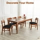 thumbnail image 1 of 4 Fundas de Asiento para Sillas de Comedor, Juego de Fundas de Asiento de Silla Impermeables, Resistentes Al Aceite y Lavables, Protector de Asiento de Silla de Cocina, 1 of 5