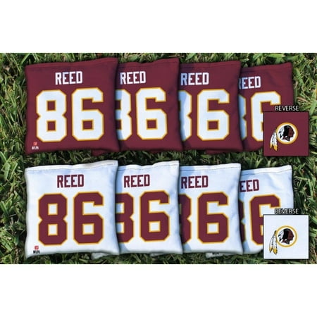 Replacement Reed Set Jordan Reed Washington Redskins Replacement Corn-Filled Cornhole Bag Set - No Size ()