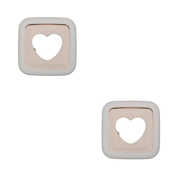 Matsuzay Molde para hacer oso con forma de corazón, moldes para pasteles, molde decorativo de autoensamblaje, desayuno, dulces para hornear, 11.3x11.3x3.3 cm 1 2piezas