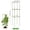 B, variant on Yardvibe ABC Fiberglass Garden Plant Support Frame, 4-Corner Square Climbing Trellis for Cucumber Tomato Vines Vegetables