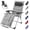 Gray, variant on SHOUFTW Padded Zero Gravity Lounge Chair with Detachable Cushion & Side Tray, Folding Reclining Patio Chair, Outdoor Lawn Lounger, Black