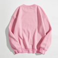 thumbnail image 4 of toraway Chandails à Capuchon pour Femmes Pull Rouge Décontracté à Manches Longues T-Shirts Graphiques Col Rond Chandails en Molleton Pull Tops pour Femmes m, 4 of 4