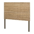 thumbnail image 4 of South Shore Avilla Bohemian Harmony Rattan Queen Size Headboard, 4 of 6