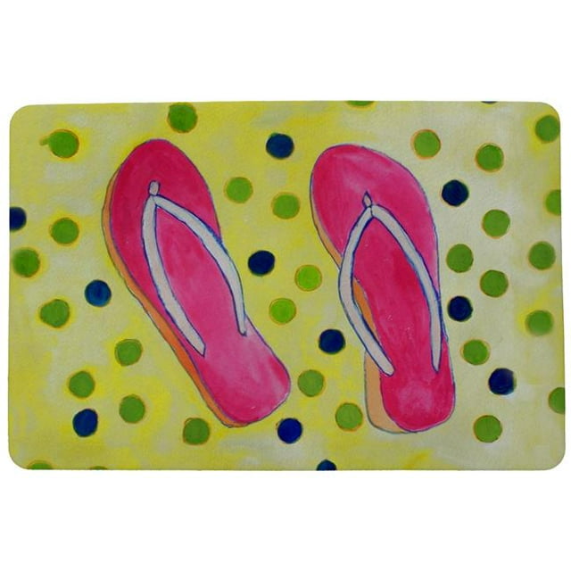 Betsy Drake DM404 Flip Flops Tapis de Porte - 18 x 26 Po.