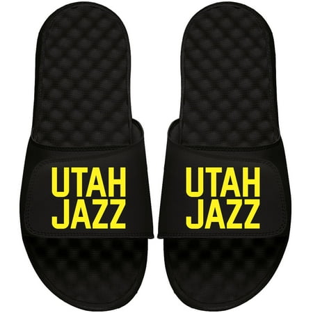 

Men s ISlide Black Utah Jazz Wordmark Slide Sandal