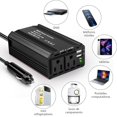 thumbnail image 2 of Inversor de Corriente de Auto Portátil Inteligente, Convertidor Inversor de Coche CC 12V a CA 110V y 2 USB, Convertidor Corriente Auto de Conector del Encendedor, para Aventuras, Viaje Largo, Picnic, 2 of 7