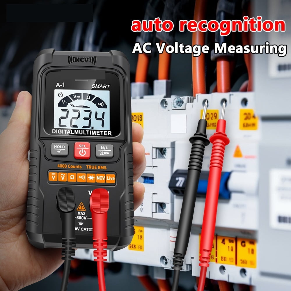 Profesional Digital Multimeter Smart Multimeters Multimetro Ohm Voltage Meter Auto Range