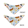 thumbnail image 6 of Kll Insects And Flowers Dog Bandanas,Triangle Reversible Pet Scarf For Small Medium Large And Extra Large Dogs-Small, 6 of 7
