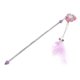 thumbnail image 1 of Cat Teaser Stick, Soft Durability Teaser Cat Toy PVC+ Pompon  For Cats Kitten Exercise Playing ANGGREK Girasol Morado, 1 of 8