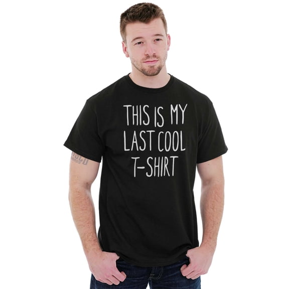 Last T-Shirt Sarcastic Ironic Laundry Men's Graphic T Shirt Tees Brisco Brands S