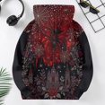 thumbnail image 5 of Grblisyd Halloween Hoodies for Girls Casual Long Sleeve Pullover Hoodie Fashion Skeleton Floral Print Sweatshirt with Kangaroo Pocket, 5 of 5