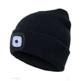 thumbnail image 2 of SPRING PARK Unisex LED Beanie Hat with Light LED Headlamp Hat Winter Knitted Hat for Camping, 2 of 6