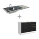 thumbnail image 1 of Gabinete Bajo Cocina Madesa Lux Con Acessorios y Tarja BN 01, 1 of 5