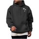 thumbnail image 1 of Sudadera con capucha para hombre, informal, a la moda, de color liso, de manga larga, con bolsillo, de poliéster, 1 of 4