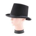 thumbnail image 1 of Sombrero de mago negro Sombrero mágico Sombrero de copa Sombrero de jazz Juguete Accesorios mágicos Sombrero de copa negro (1x Sombrero negro), 1 of 2