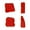 Red Color, variant on Multi Purpose Grout Scraper Tool For Cleaning Grout Removal Flexible Plastic Construction Home Renovation Essential