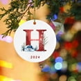 thumbnail image 1 of Xihbxyly Las Mejores Ofertas de Hoy 2024 Nuevo Colgante Navideño de Muñeco de Nieve 26 Letras - Colgante de Coche de Acrílico Saint, 1 of 5