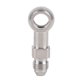 thumbnail image 1 of Adaptateur banjo en acier inoxydable 10 mm (AN4 AN 04) pour boulon banjo M10, 1 of 4