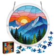thumbnail image 4 of Outdor Acrylic Puzzles Window Hanging 7.4 Inch Acrylic Puzzles Garden For Mom Birthday Home, 4 of 6
