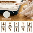 thumbnail image 3 of Costway Mattress Pad King Size 80" x 78"  Machine Washable Electric Bed Warmer With Overheat Protection & Dual Control, 3 of 9