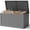 Gray, variant on 180 Gallon Resin Deck Box, Lockable Patio Outdoor Storage Box for Furniture, Garden Tools and Tools Storage, Waterproof Outside Storage Boxes - Grey