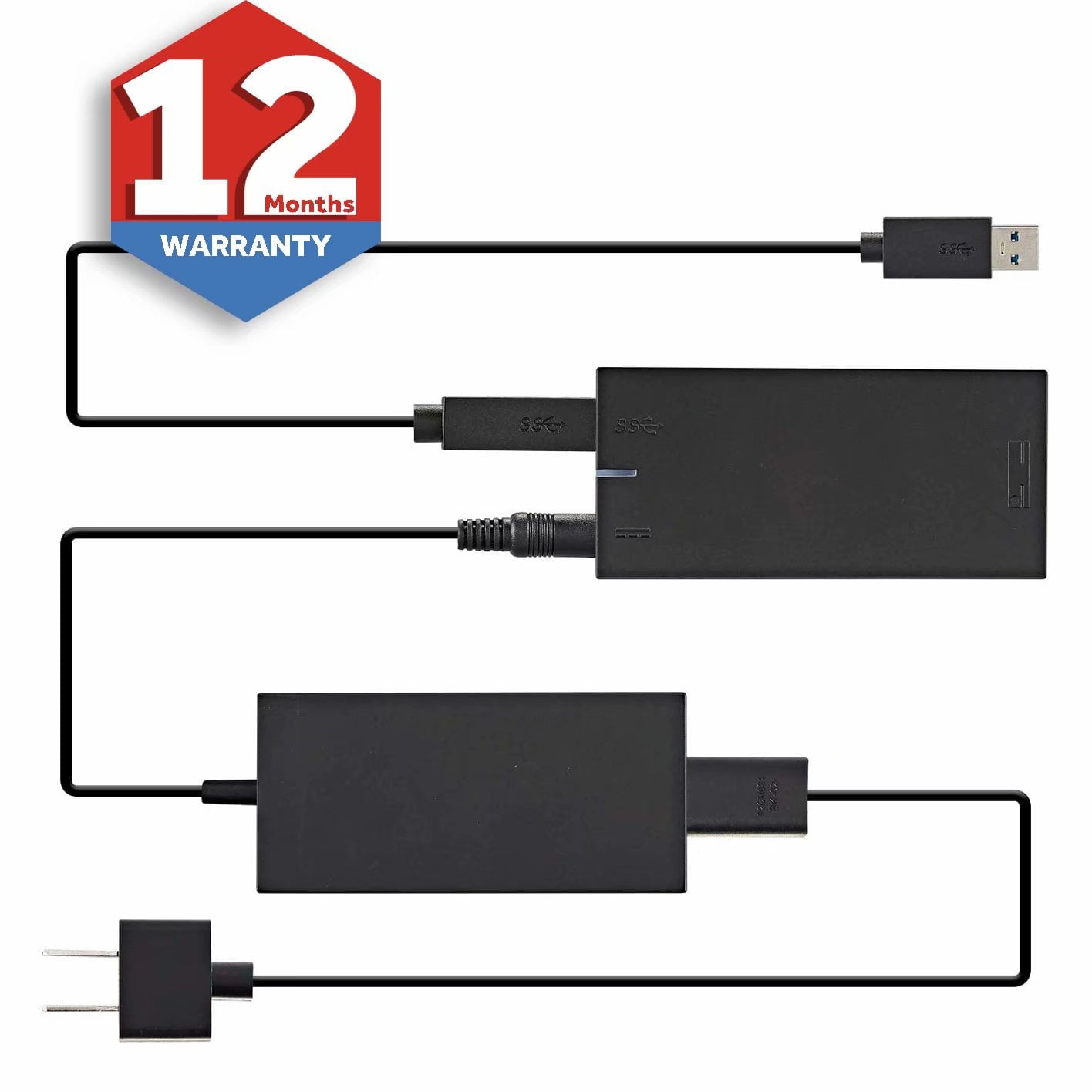 Zmoon Kinect Adapter for Xbox One S X and Windows PC Plug and Play Accessory Walmart