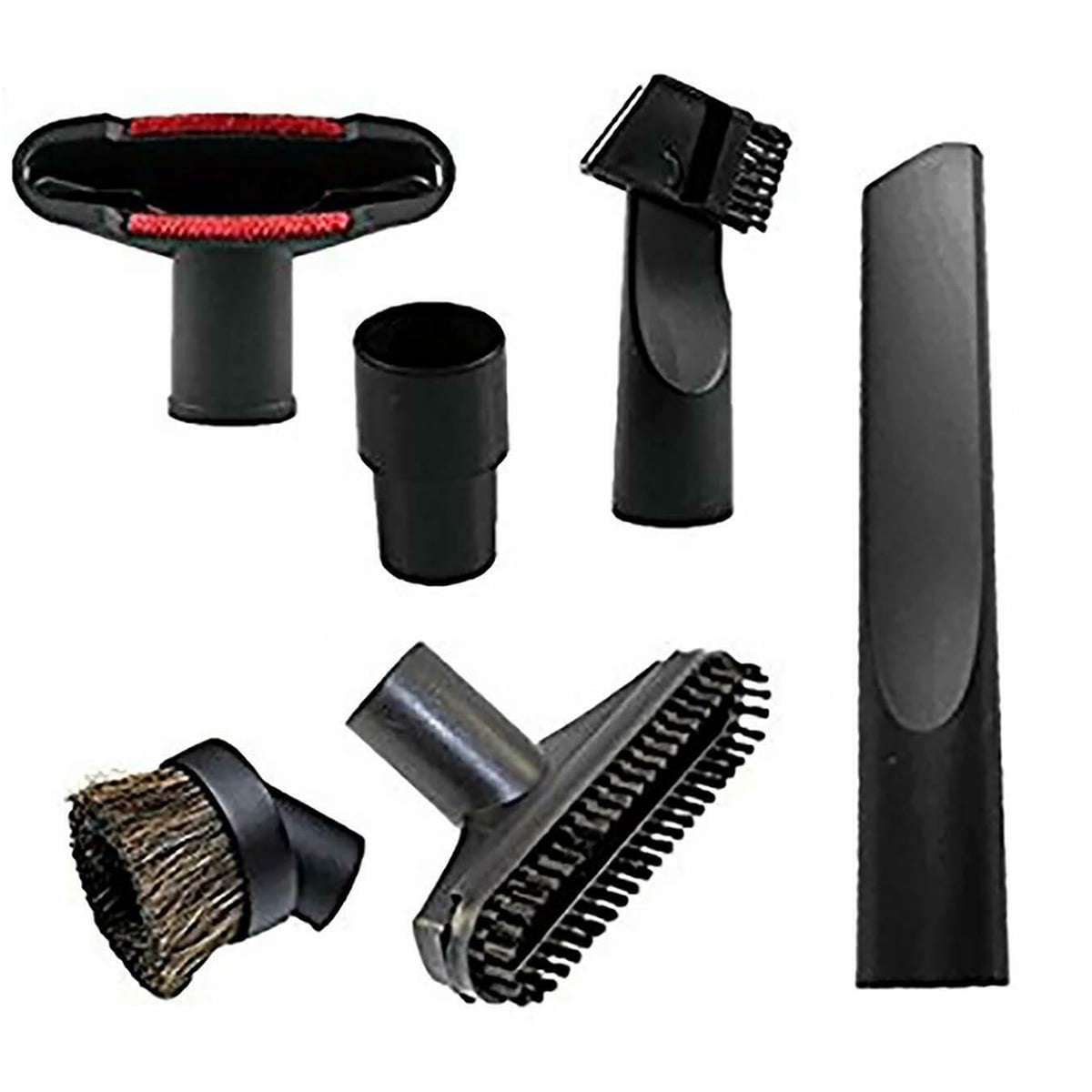 6pcs Universal Vacuum Cleaner Carpet Floor Nozzle Brush Attachment Head Tool Kit 