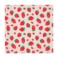 thumbnail image 6 of Wukai Strawberries Waterproof Tablecloth for Kitchen Dining, Fits Square Tables for 2-4 Seats -54"x54", 6 of 7