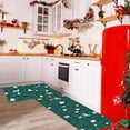 thumbnail image 6 of Lilgiuy Christmas Kitchen Rugs and Mats Set of 2, Snowflake Christmas Kitchen Decor, Xmas Trees Anti Fatigue Mats for Floor Decorations, Christmas Rug Mat Winter Decor 15.75"x23.62"+15.75"x47.24", 6 of 6