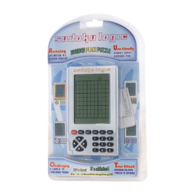 sudoku handheld game walmart