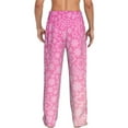 thumbnail image 3 of Fotbe Breast Cancer Pink Ribbons Awareness Men's Pajama Pants,Sleepwear Pants,Pj Bottoms Drawstring And Pockets-Small, 3 of 9