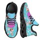 thumbnail image 1 of Zapatos de malla para mujer con estampado de enfermera kawaii, plataforma con aumento de altura para hospital, tenis antideslizantes para correr, 1 of 6