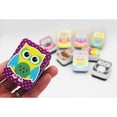thumbnail image 3 of Ashley Productions Non-Magnetic Mini Whiteboard Erasers, Color Owls, 10 Per Pack, 3 Packs, 3 of 3