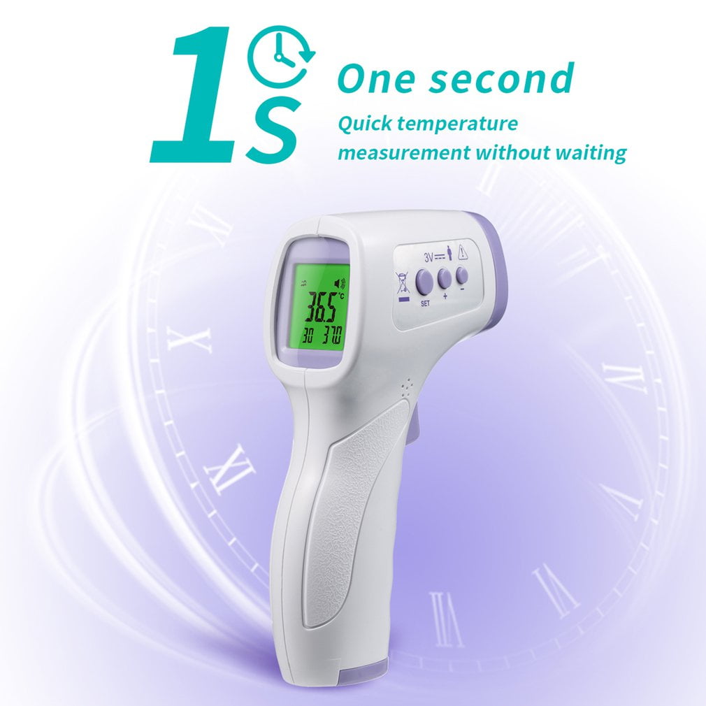 Infrared Thermometer Digital LED Forehead No-Touch Body Adult Temperature lot~ 