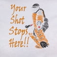 thumbnail image 4 of CafePress - Hockey Goalie Orange Women's T Shirt - Women's Classic T-Shirt, 4 of 5