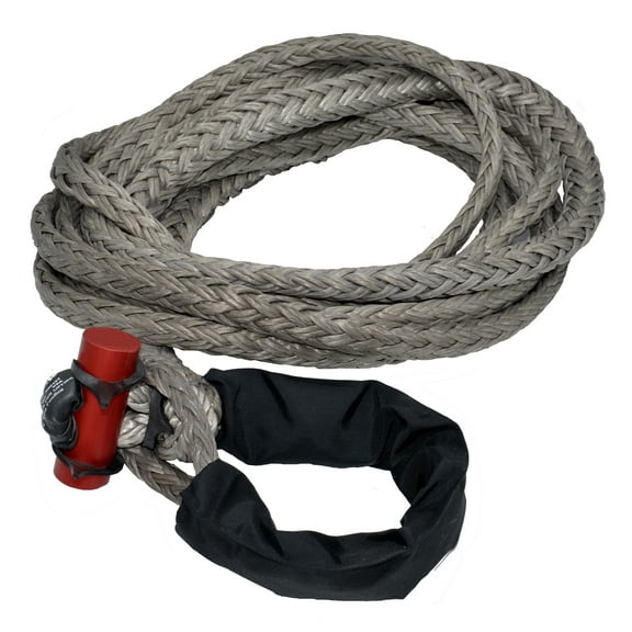 5/8" x 25' LockJaw Synthetic Winch Line w/ Integrated Shackle 16,933 lbs WLL