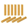 thumbnail image 1 of Troquel Resorte Unique Bargains 8mm OD 40mm Largo 20 Piezas Espiral Estampado Carga Compresión Amarillo, 1 of 5