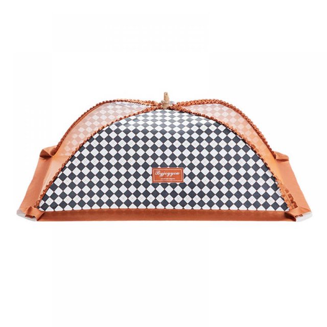 Folding Food Dish Cover for Kitchen Leftovers Food Prevent Dust Insect Fly Mosquito Dish Umbrella Cover