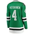 thumbnail image 3 of Women's Fanatics Miro Heiskanen Kelly Green Dallas Stars Home Breakaway Player Jersey, 3 of 3