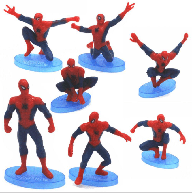 Spiderman Birthday Cake Topper Template Printable DIY | Bobotemp