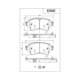 thumbnail image 2 of Balatas Traseras para Suzuki Xl-7 2002-2004, 2 of 2