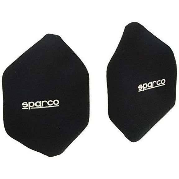 Sparco 01022NR Black Side Seat Cushion